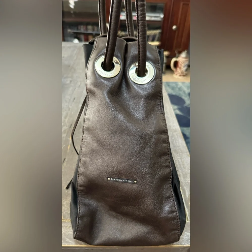 kate spade Brown and Black Hobo Bag